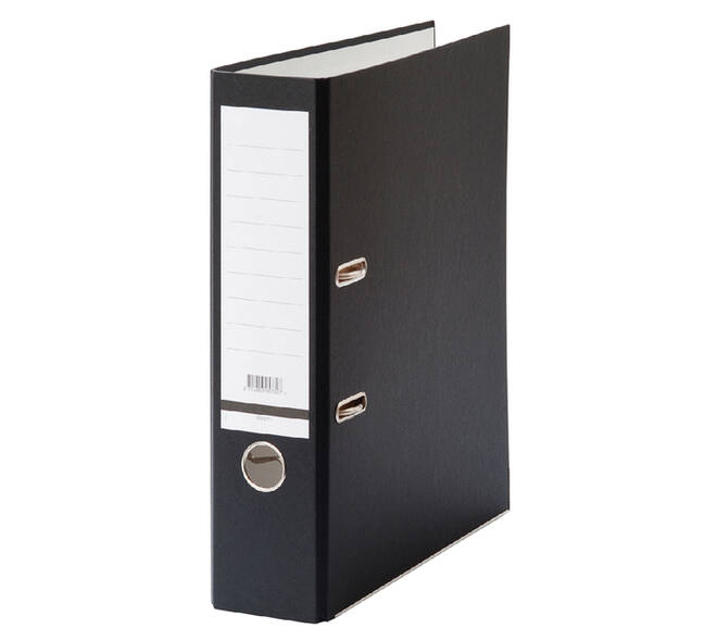 Ordner Qbasic A4 80mm karton zwart