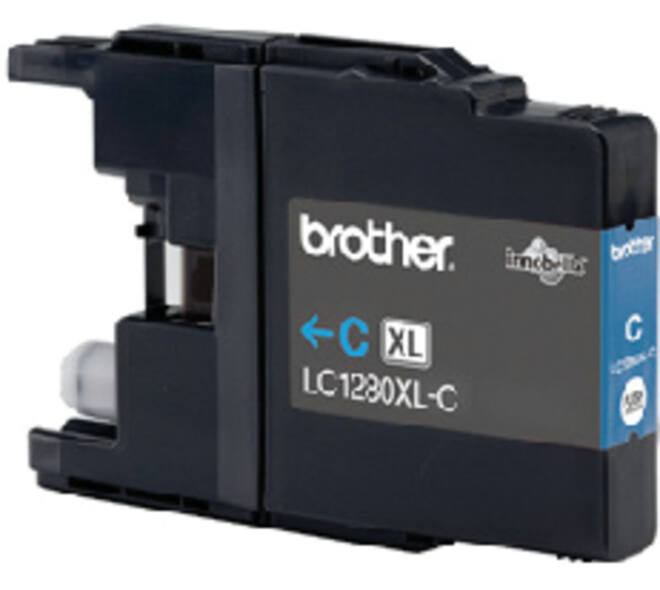Inktcartridge Brother LC-1280XLC blauw