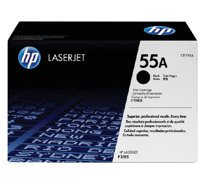 Tonercartridge HP CE255A 55A zwart