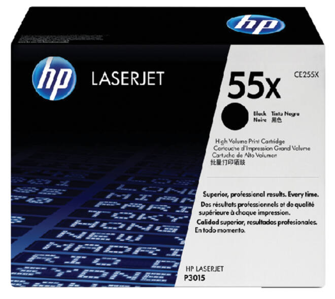 Tonercartridge HP CE255X 55X zwart