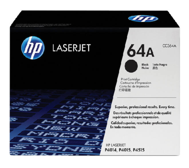 Tonercartridge HP CC364A 64A zwart