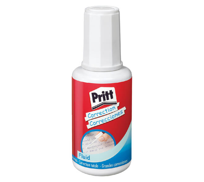 Correctievloeistof Pritt  flacon met kwast 20ml