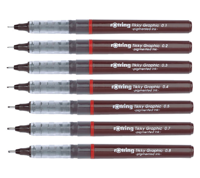 Fineliner rOtring Tikky Graphic 0.3mm