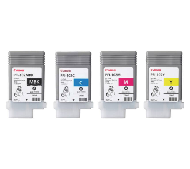 Inktcartridge Canon PFI-102 mat zwart