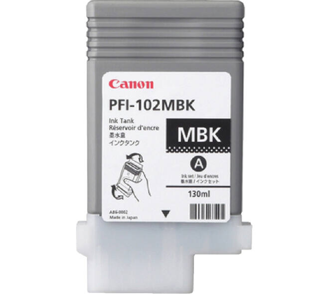 Inktcartridge Canon PFI-102 mat zwart