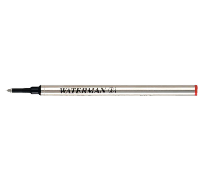 Rollerpenvulling Waterman fijn zwart blister à 1 stuk