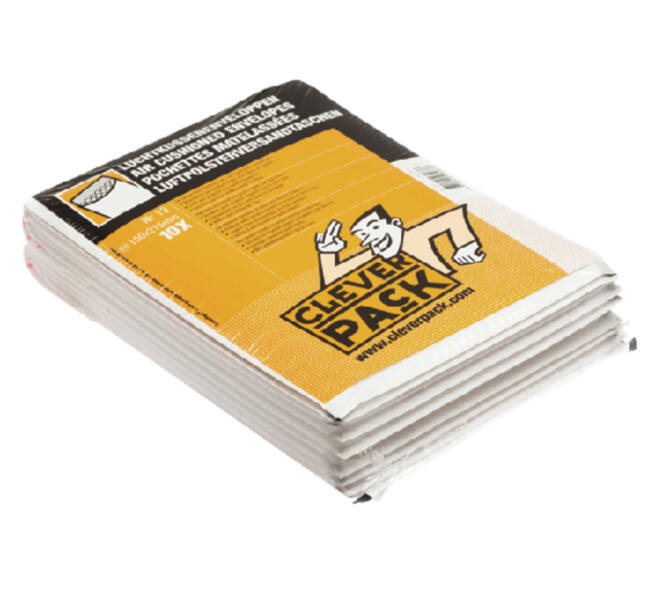 Envelop CleverPack luchtkussen nr13 170x225mm wit pak à 10 stuks