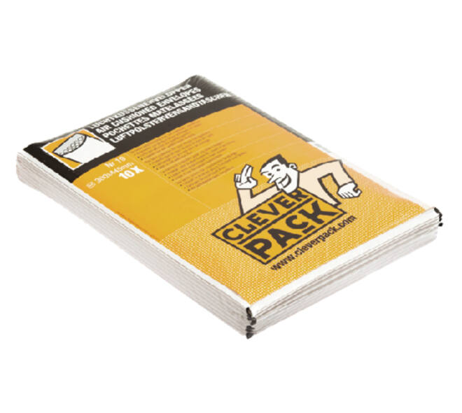 Envelop CleverPack luchtkussen nr18 295x370mm wit pak à 10 stuks