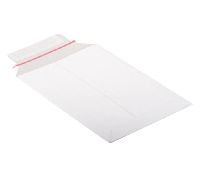 Envelop CleverPack karton A5 176x250mm wit pak à 5 stuks