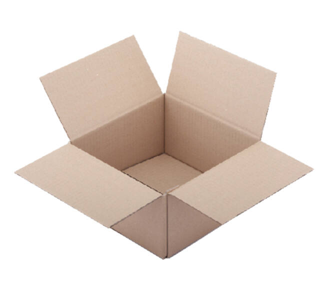 Amerikaanse vouwdoos IEZZY 250x250x250mm B-golf bruin