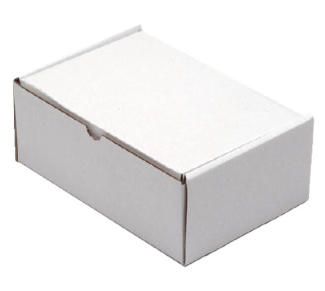 Postpakket CleverPack golfkarton 220x160x90mm wit pak à 5 stuks