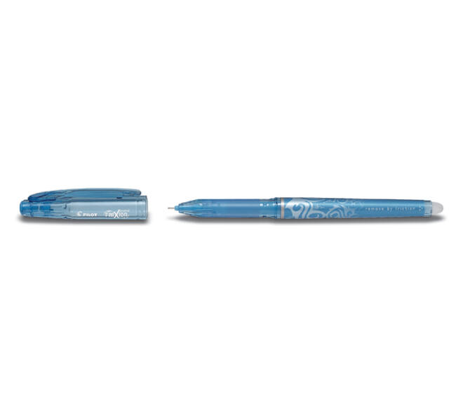 Rollerpen PILOT friXion Hi-Tecpoint fijn lichtblauw