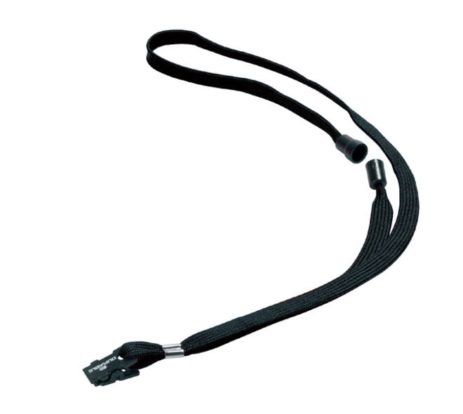 Textielkoord Durable 8119 met klem zwart