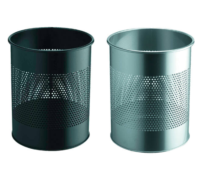 Papierbak Durable 3310-01 15 liter 165mm perforatie zwart