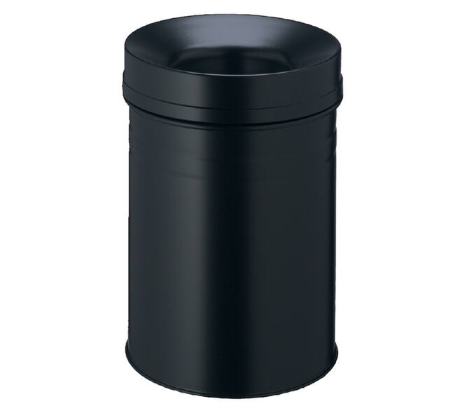 Papierbak met vlamdover Durable 3325-01 15 liter zwart