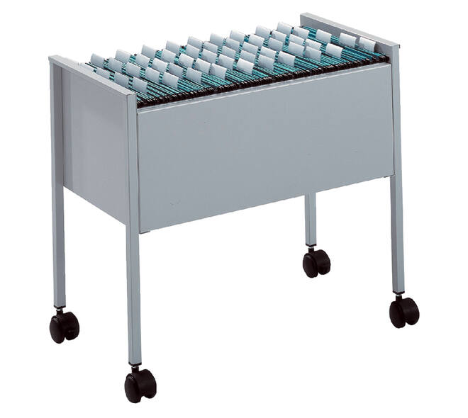 Hangmappentrolly Durable Economy 80 A4 grijs
