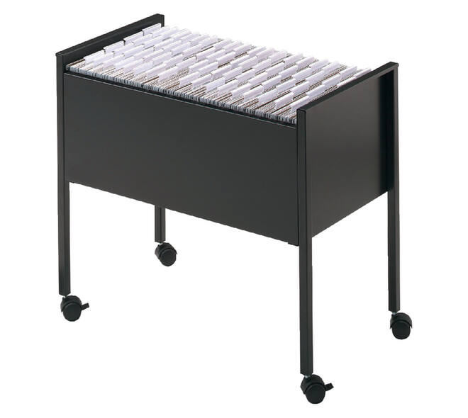 Hangmappentrolly Durable Economy 80 A4 zwart
