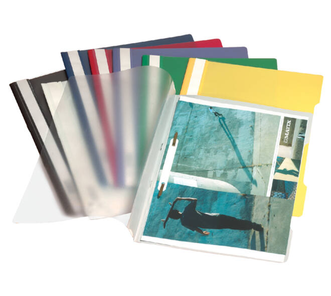 Snelhechter Durable A4 PP wit