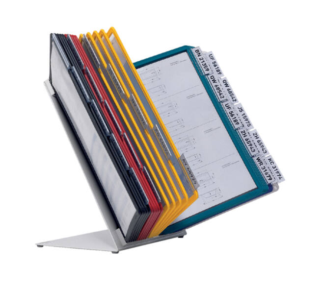 Bureaustandaard Durable Vario A4 met 30-tassen assorti