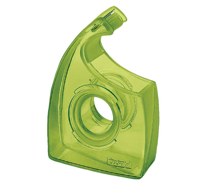 Plakbandhouder tesa® Easy Cut ecoLogo® voor rollen tot 33m groen
