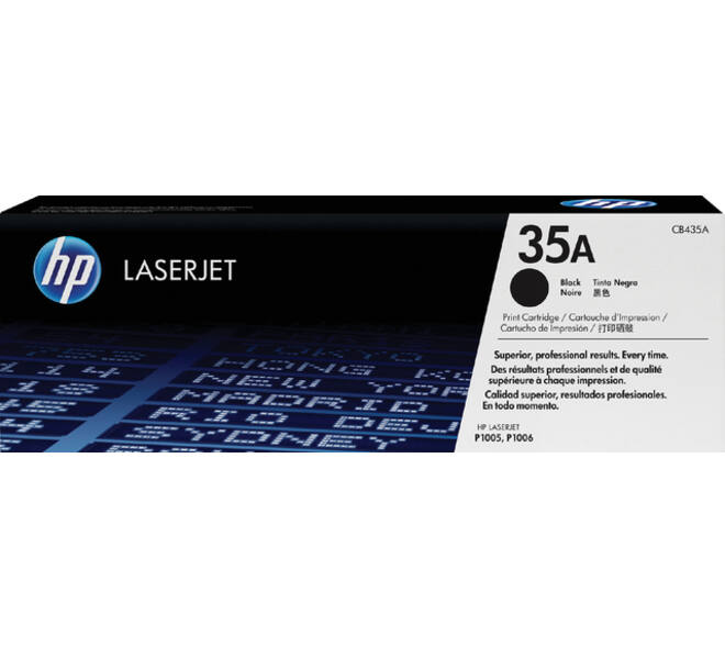 Tonercartridge HP CB435A 35A zwart