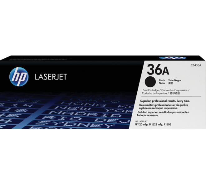Tonercartridge HP CB436A 36A zwart