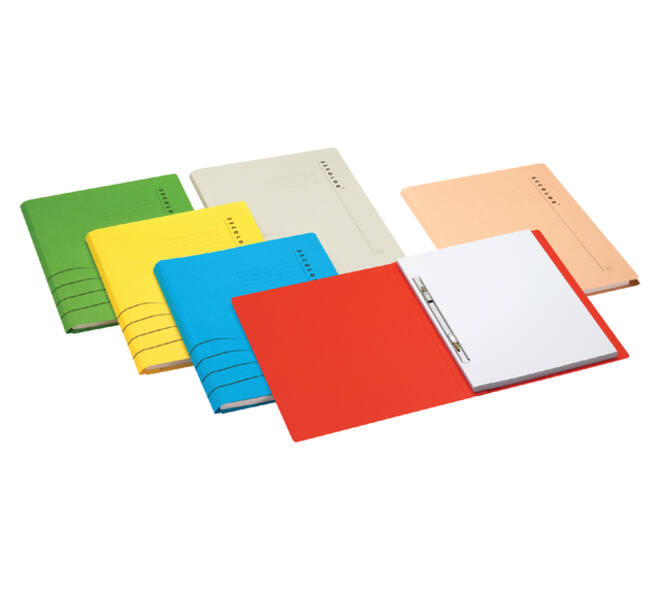 Snelhechter Secolor A4 100% gerecycled karton schuifdeklijst 250gr rood