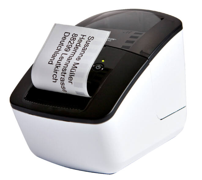 Labelprinter Brother DK QL-700 desktop 62mm wit