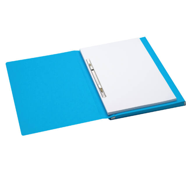 Duplexmap Secolor folio 100% gerecycled karton 250 gr blauw