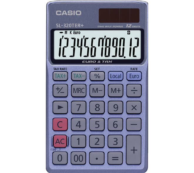 Rekenmachine Casio SL-320TER+