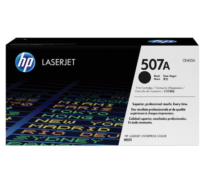 Tonercartridge HP CE400A 507A zwart