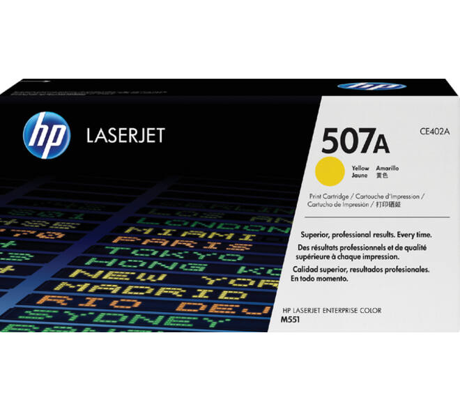 Tonercartridge HP CE402A 507A geel