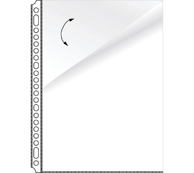 Showtas Kangaro 23-gaats PP 0.08mm glad 2zijde open 10 stuks
