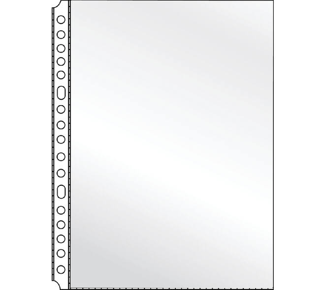Showtas Kangaro 17-gaats A5  PP 0.12mm glad 10 stuks