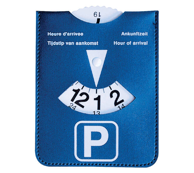 Parkeerschijf blauw