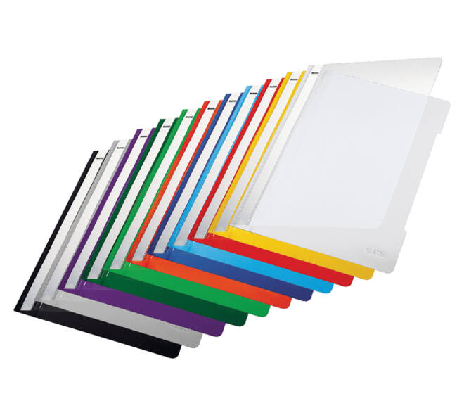 Snelhechter Leitz Standaard A4 gerecycled PP blauw