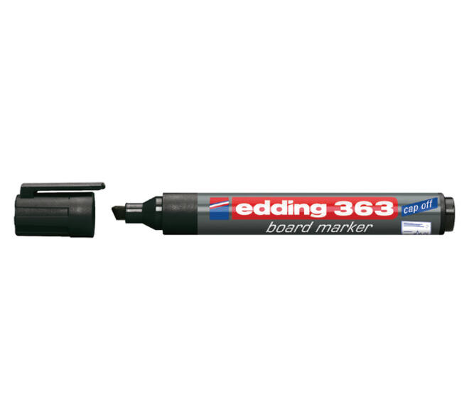Whiteboardmarker edding 363 schuin 1-5mm zwart