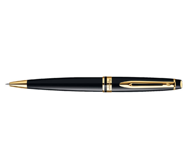 Balpen Waterman Expert black lacquer GT medium