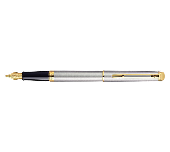Vulpen Waterman Hémisphère stainless steel GT medium
