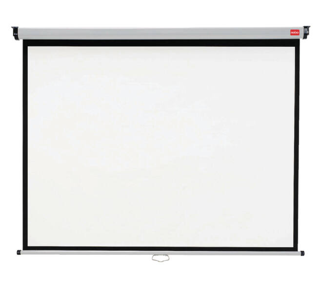 Projectiescherm Nobo wandmodel 240x180cm elektrisch