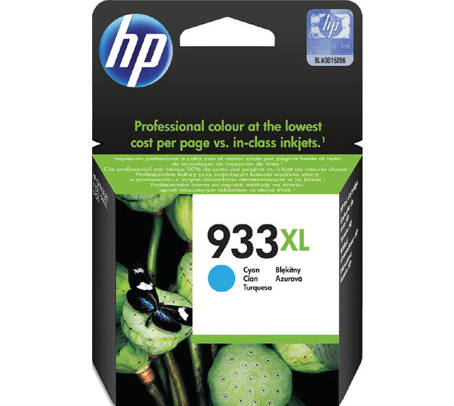 Inktcartridge HP CN054AE 933XL blauw