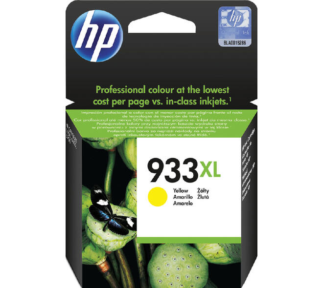 Inktcartridge HP CN056AE 933XL geel