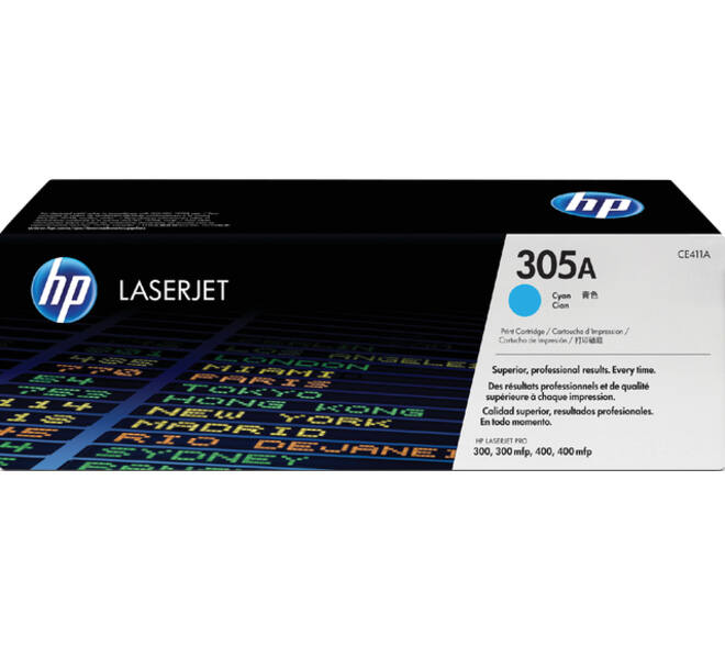 Tonercartridge HP CE411A 305A blauw