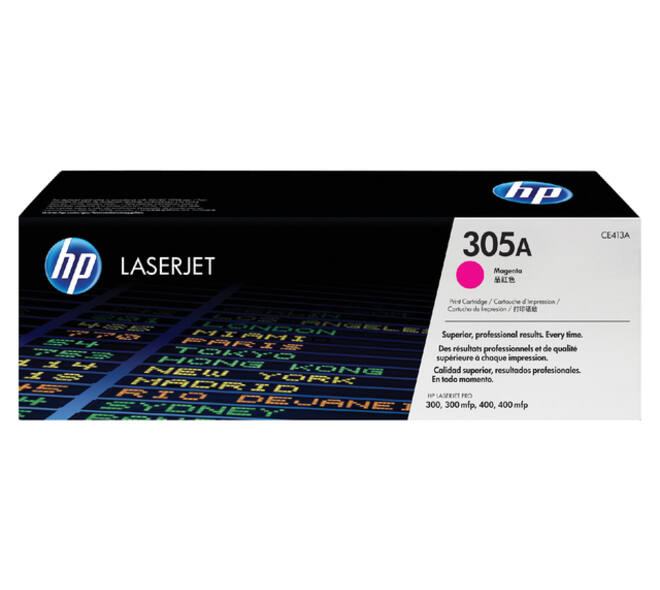 Tonercartridge HP CE413A 305A rood