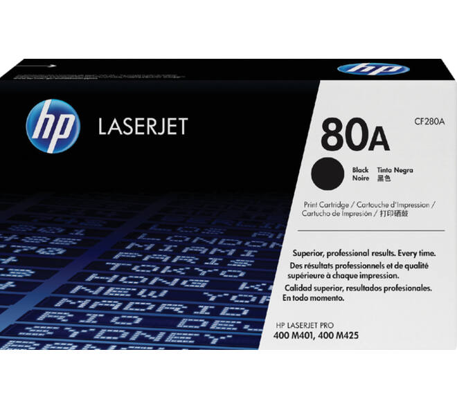 Tonercartridge HP CF280A 80A zwart