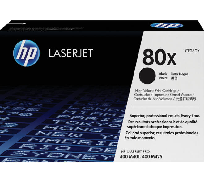 Tonercartridge HP CF280X 80X zwart