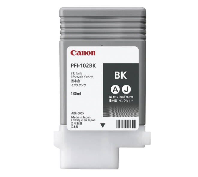 Inktcartridge Canon PFI-102 zwart