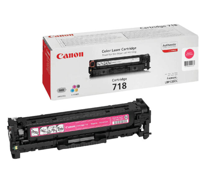 Tonercartridge Canon 718 rood