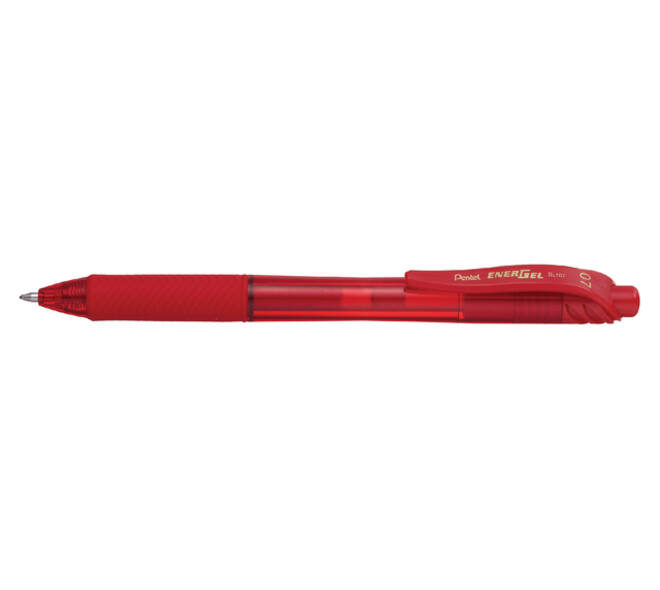Gelschrijver Pentel BL107 Energel-X medium rood