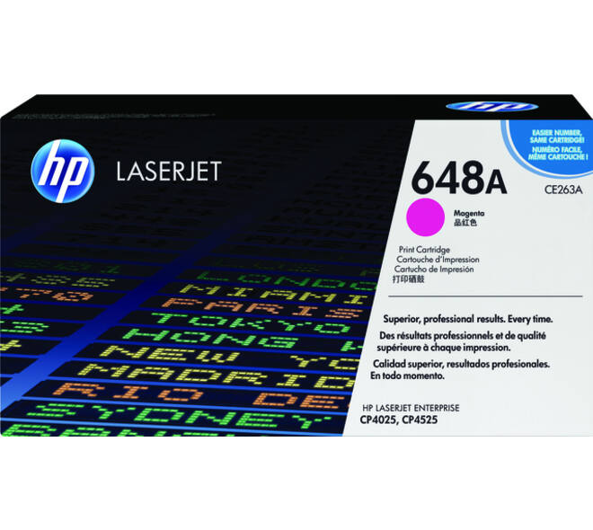 Tonercartridge HP CE263A 648A rood